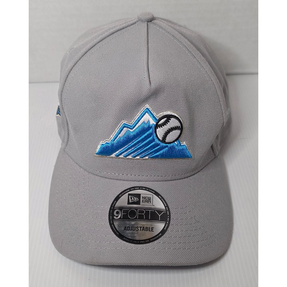 New Era Colorado Rockies 20th Anniversary 9Forty Hat OSFA Gray